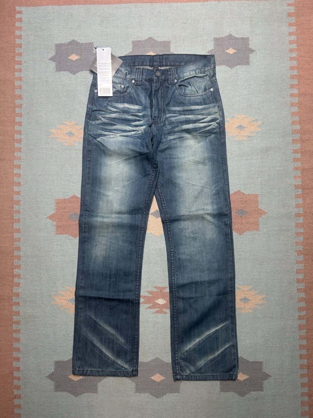 Vintage Levi’s Engineered jeans faded denim NWT DEADSTOCK straight leg 33x33